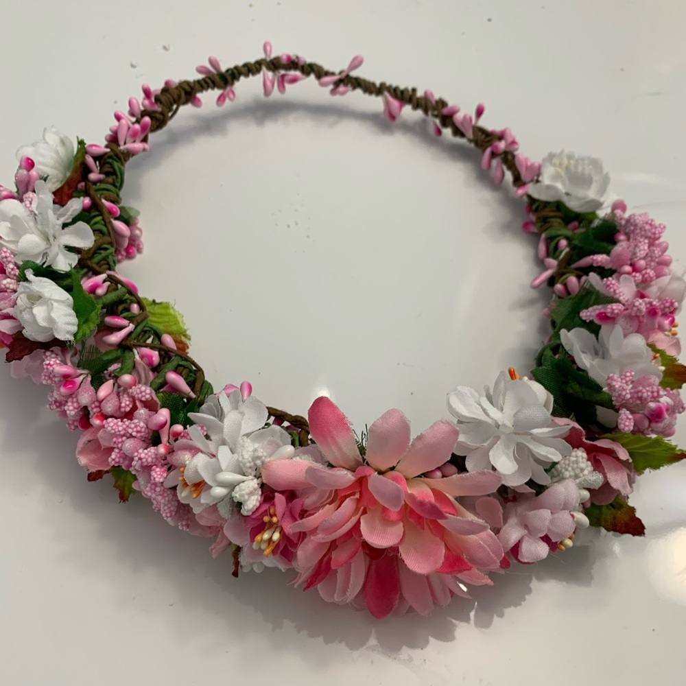 Handmade Adjustable Flower Crown